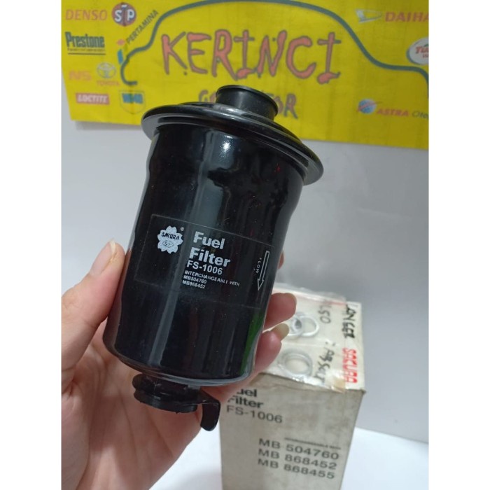 FILTER BENSIN SAKURA FS-1006 LANCER - CHARIOT 2000E 4G6E - ABSOLUT