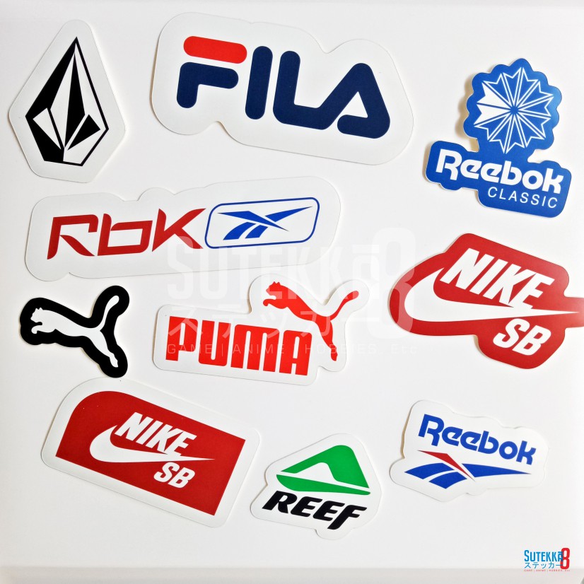 

STICKER/STIKER PACK BRAND SHOES 01 [10pcs]