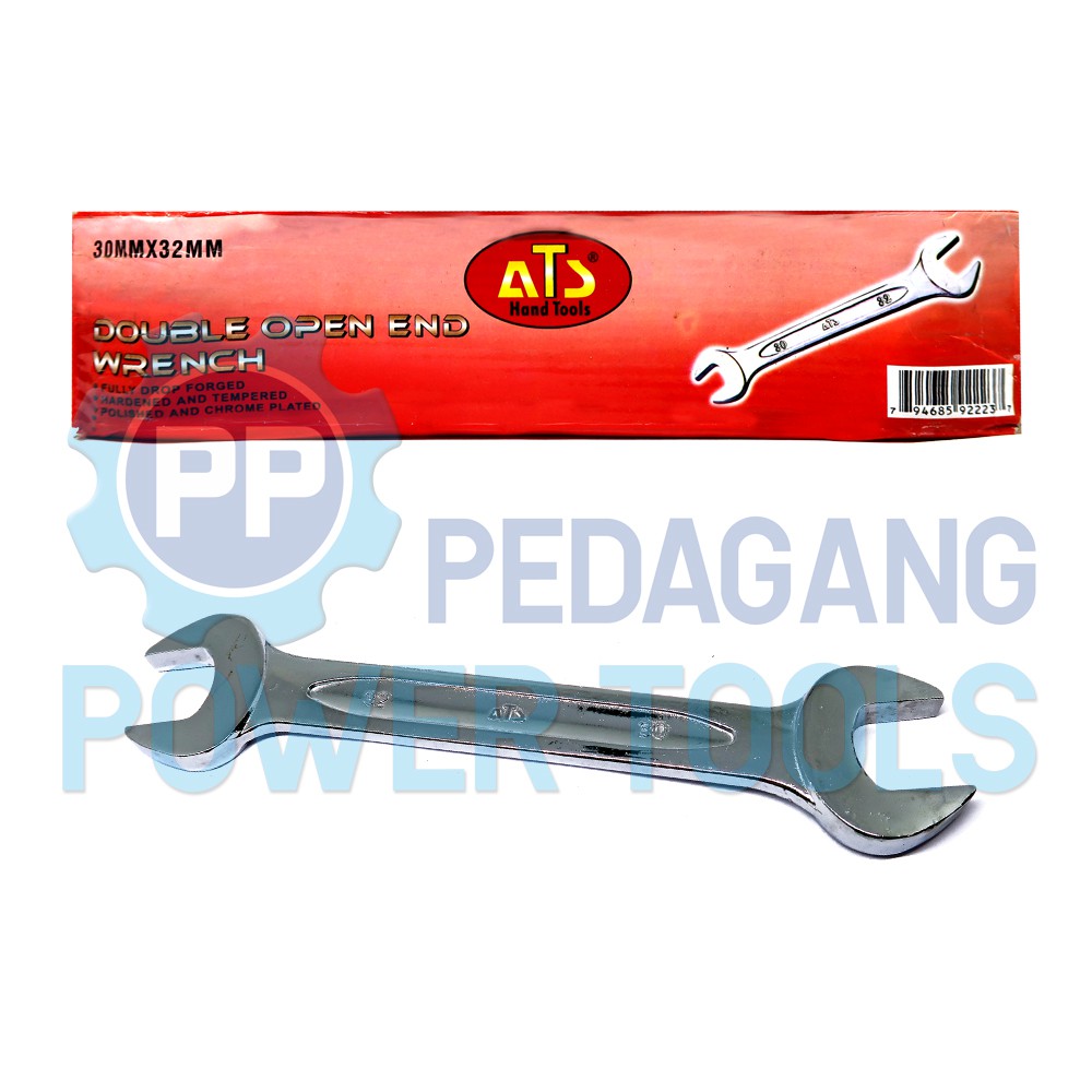 ATS KUNCI PAS 30 X 32 MM 30X32 DOUBLE OPEN END SPANNER WRENCH INGGRIS