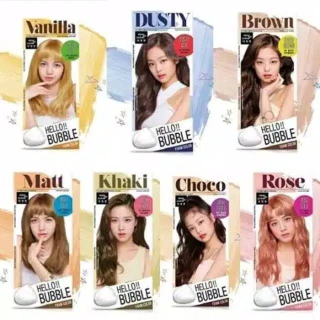 Mise En Scene Hello Bubble Foam Color Pewarna Rambut Cat Rambut Shopee Indonesia