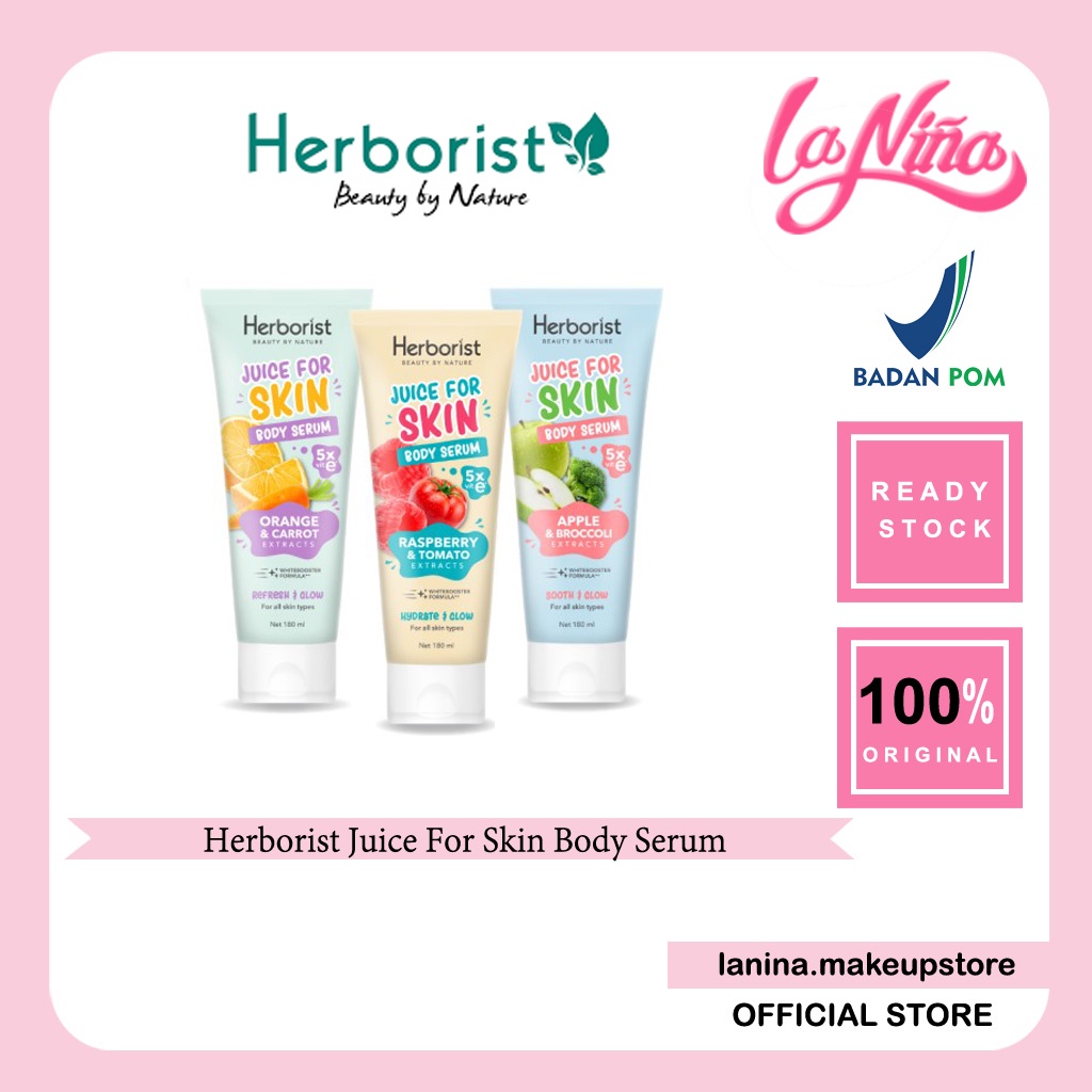 Jual Herborist Juice For Skin Body Serum Series | Shopee Indonesia