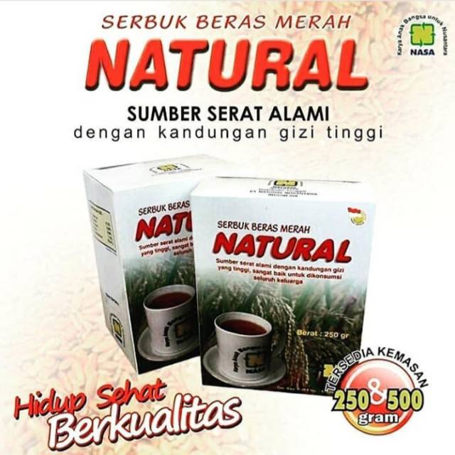 

SERBUK BERAS MERAH NATURAL