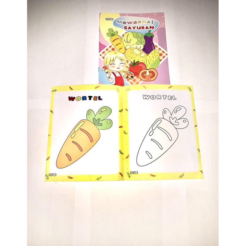 Kiky Buku Mewarnai Ukuran Besar-1