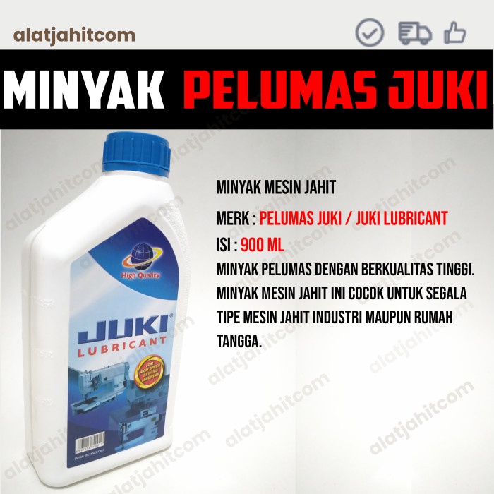 Minyak Pelumas Mesin Jahit JUKI / oli mesin jahit merk JUKI