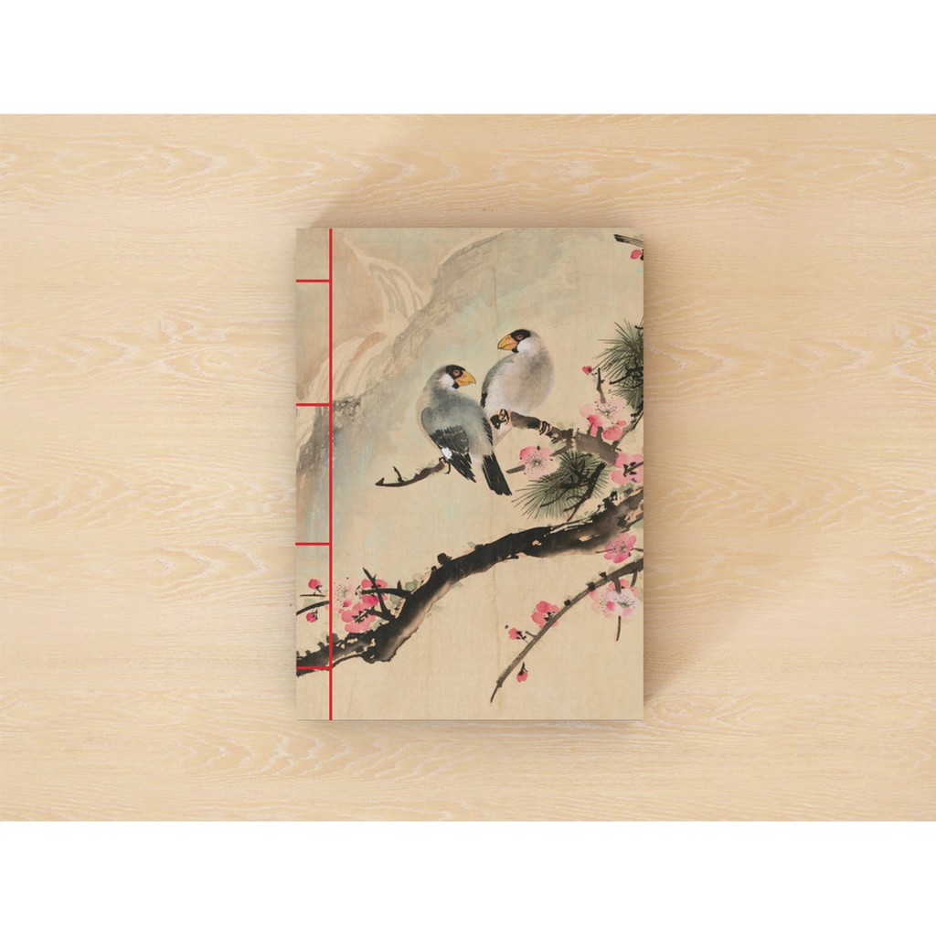 

Buku Catatan Binding Tali Jepang Cina Korea Notebook Handmade- Linen2