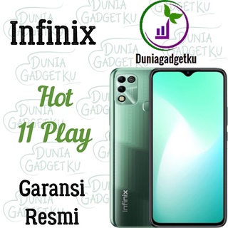 Infinix Hot 11 play 4/64GB + Infinix Hot 12 play 4/128GB Garansi Resmi