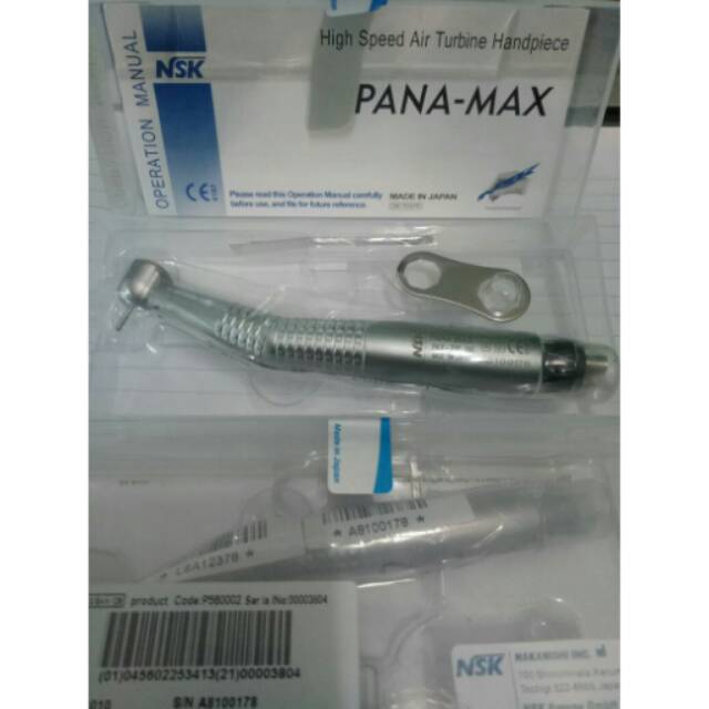 LED. Handpiece NSK panamax LED push button
