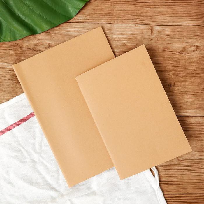 

Kraft Paper Plain Notebook B5 / Buku Catatan B5 / Buku Plain B5