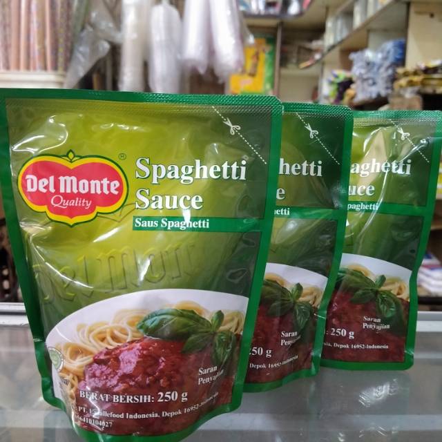 

DelMonte Spaghetti Sauce / Saus Spaghetti