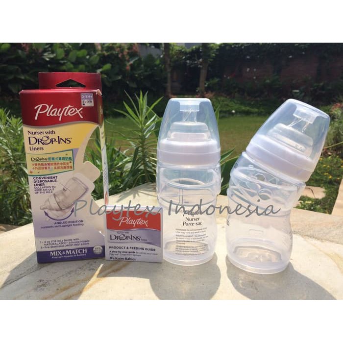Botol Susu Playtex DropIns 4oz (118ml)