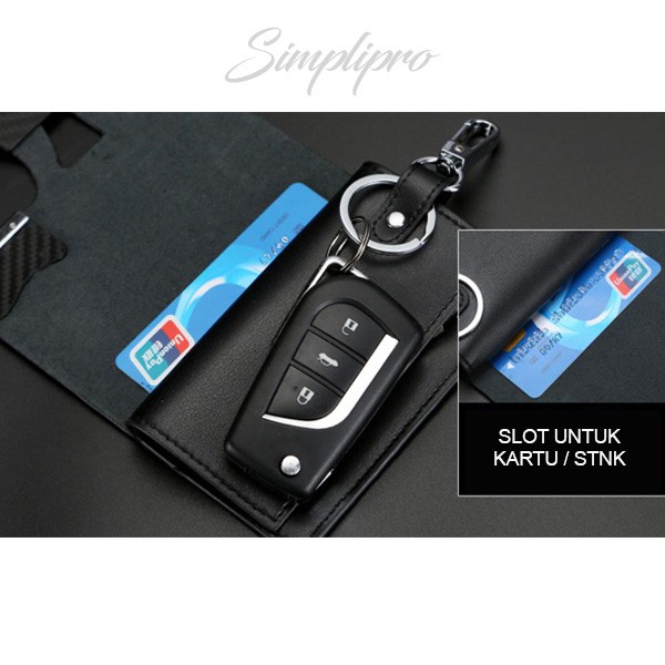 Dompet STNK Gantungan Kunci Remote Mobil Motor (K1)