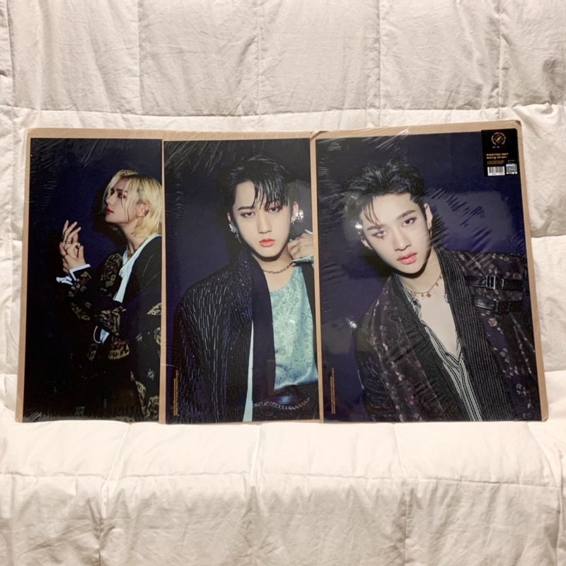 Stray Kids SKZ Unlock Beyond Go Live In Life Merch - Mini Poster Set - Bang Chan Hyunjin Changbin
