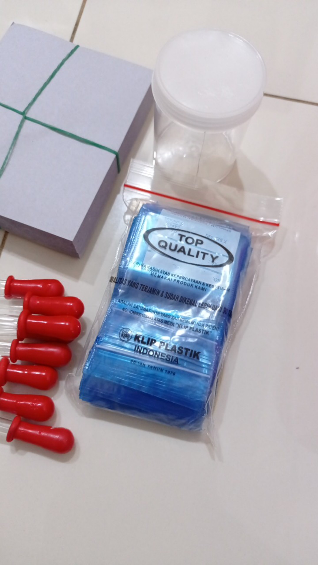 Plastik Klip Obat Uk.8 X 5 (isi 100 L)