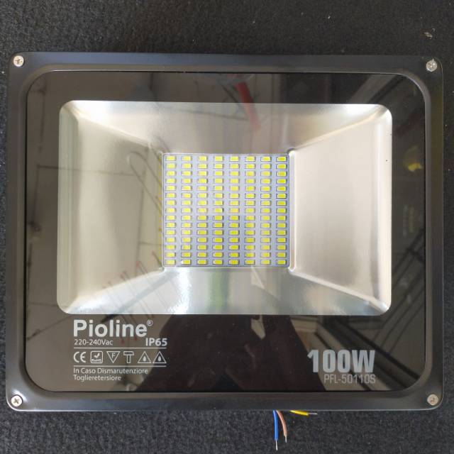 Lampu Sorot LED Pioline 100Watt - Lampu Tembak / LED Flood Light 100Watt
