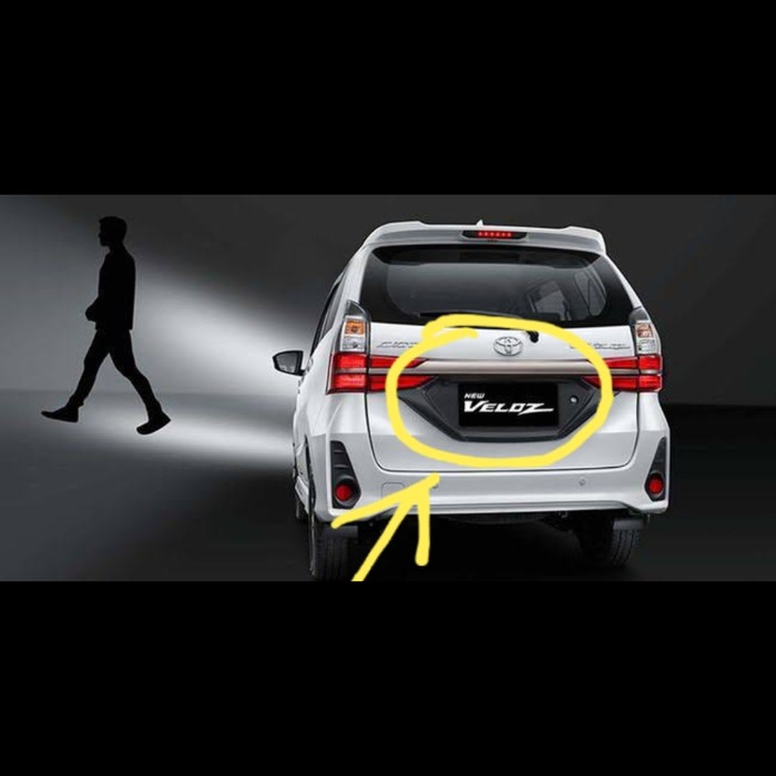 List Hitam Ornament Avanza Xenia Veloz 2019 hitam