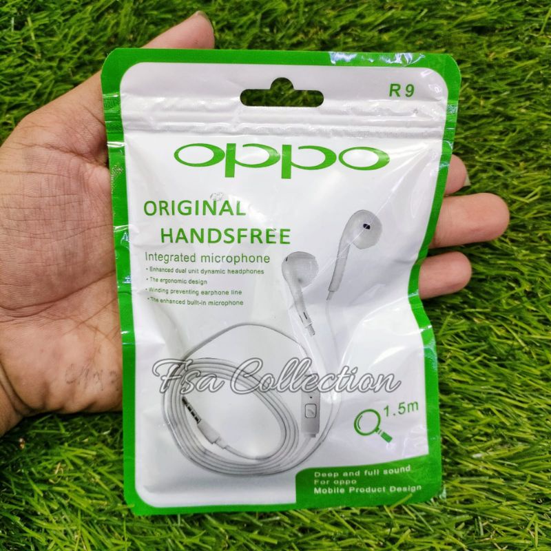 EARPHONE/HEADSET HD SOUNDS STEREO COMPATIBLE OPPO/SAMSUNG/REALME HIGH QUALITY