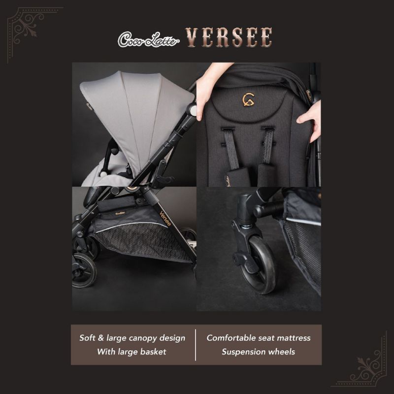 Cocolatte Stroller - Versee CL 2125 (Reversible Stroller)