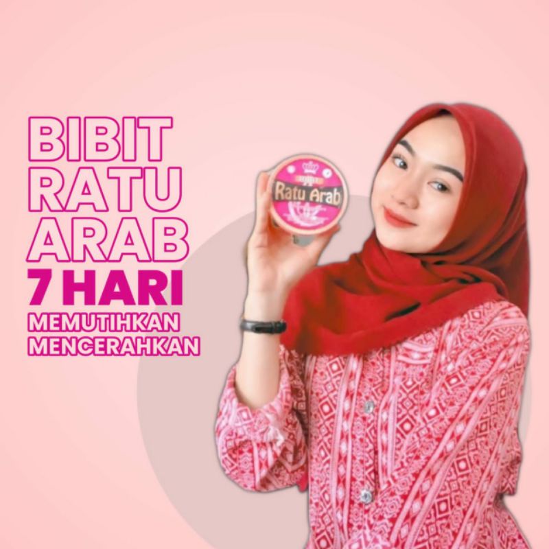 Bibit Ratu Arab Original BPOM/ Lotion Pemutih Ratu Arab
