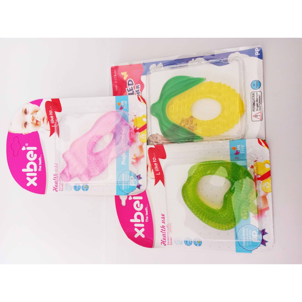 Teether Gigitan Bayi Multiwarna