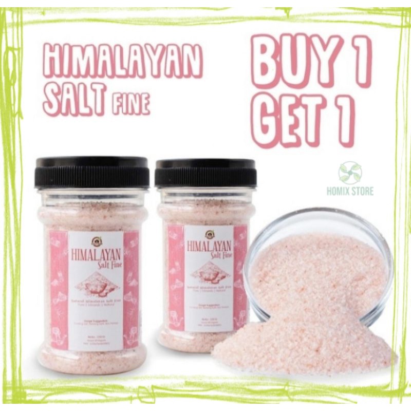 

GARAM HIMALAYA BUY 1GET 1 HIMALAYAN SALT GARAM DAPUR BUMBU DAPUR 150gr