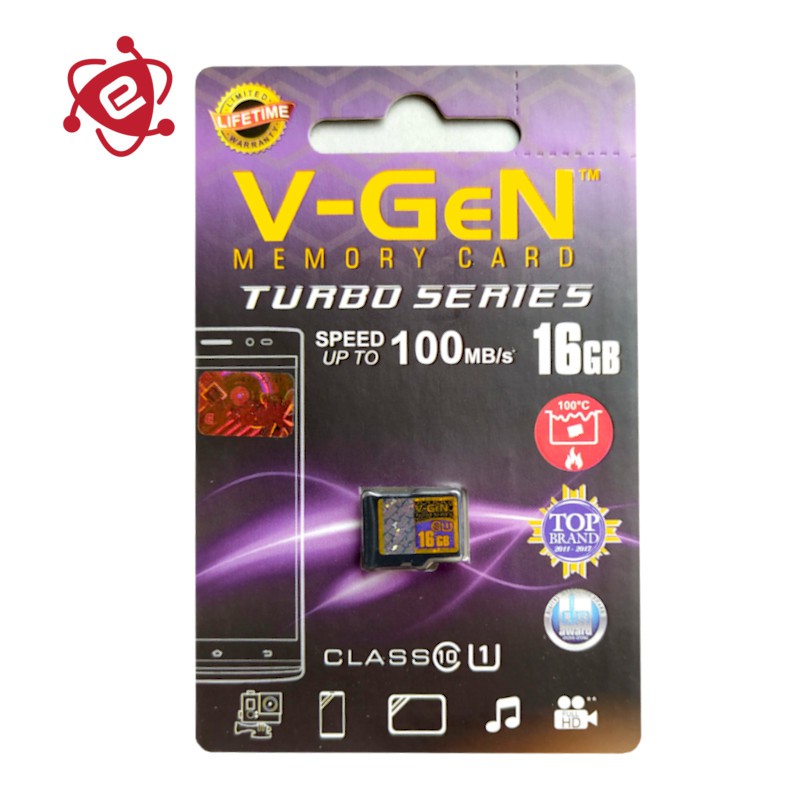 MicroSD Card VGen 16GB 32GB Turbo Kartu Memory Mirco SD