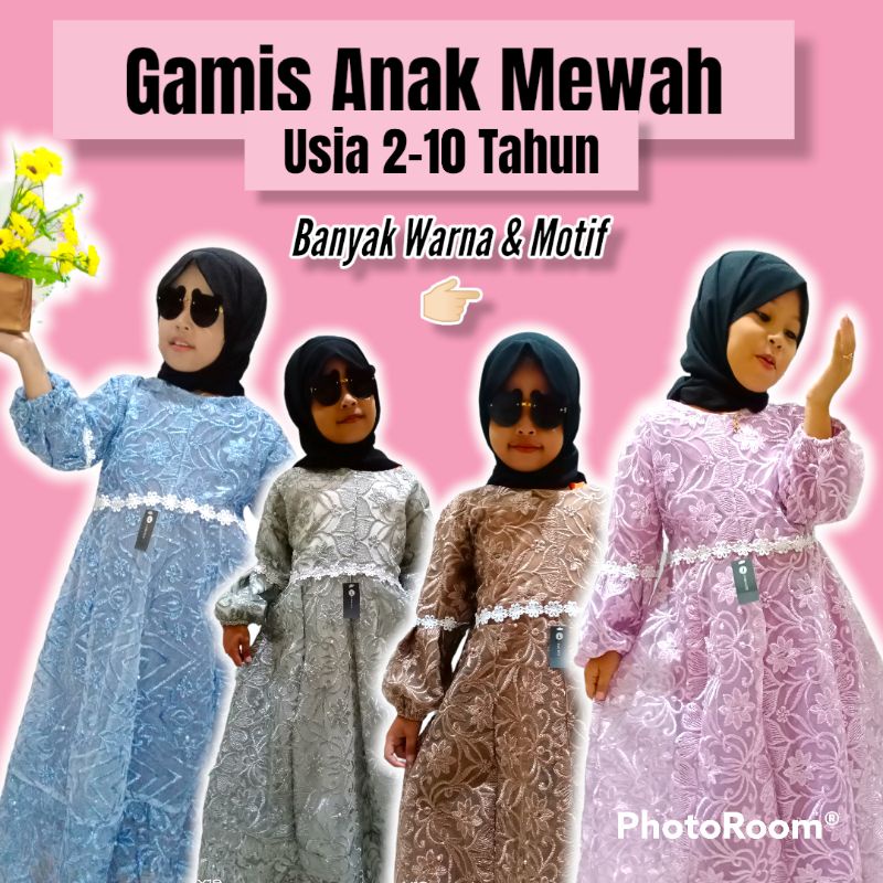 OBRAL GAMIS ANAK 2-9 TAHUN CUCI GUDANG