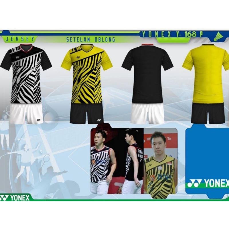 Baju / Kaos / Jersey / Atasan Badminton Singlet / Kutungan YONEX GRADE ORI / ORIGINAL