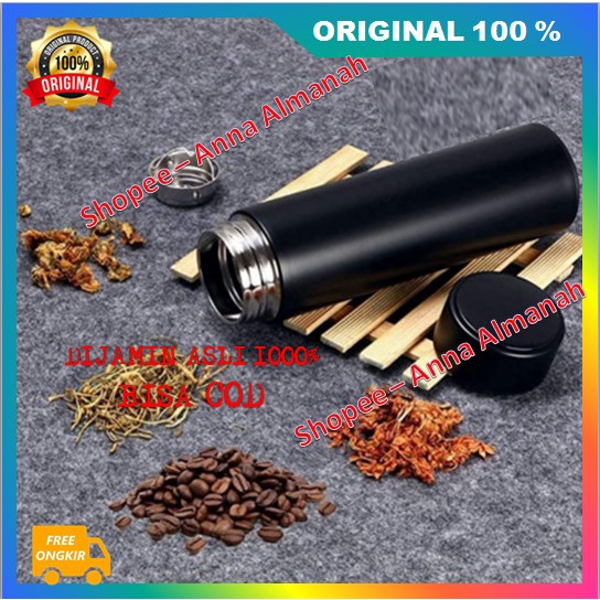 [BISA COD] PROMO Thermos Tumbler Led Thermos Led Thermos Suhu 100% ASLI ORIGINAL