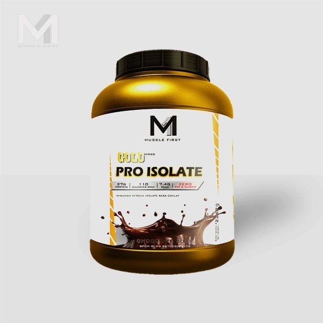 Muscle First Gold Pro Isolate 5 Lbs BPOM