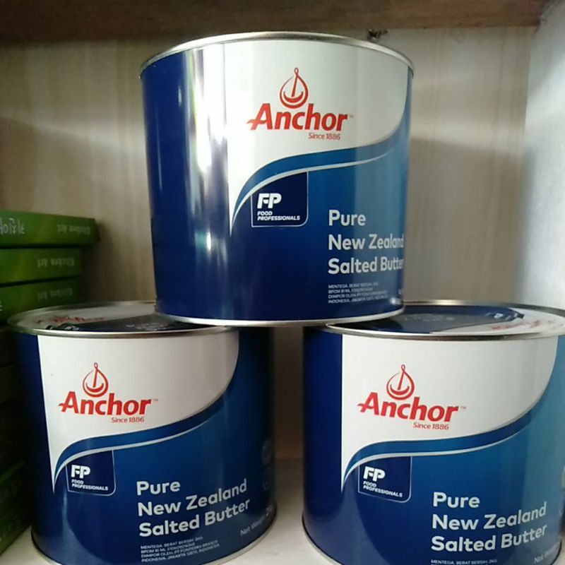 

Anchor salted butter repack 100gr