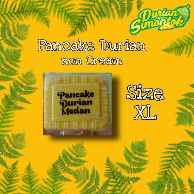 

Pancake Durian non Cream