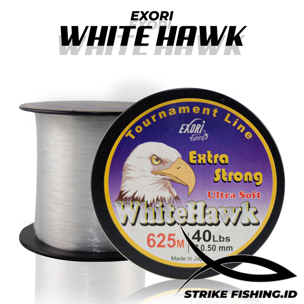 SENAR WHITEHAWK EXORI TOURNAMENT LINE || SENAR EXORI WHITE HAWK TOURNAMENT