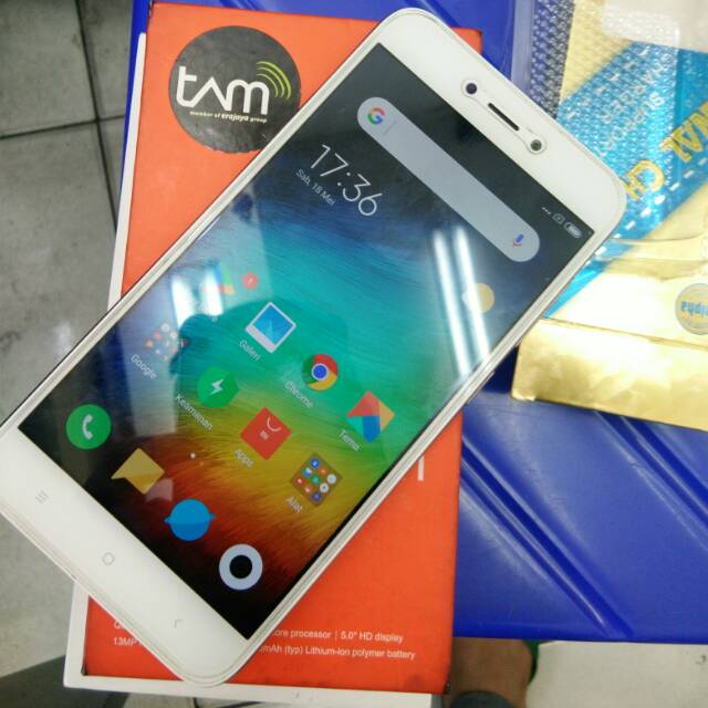 Seken Xiaomi Redmi 5a 2 16gb Ex Tam Resmi Mulus Fullset No Minus Shopee Indonesia