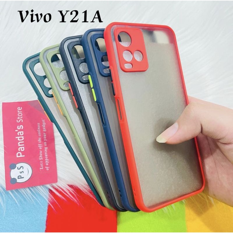 Case Vivo Y21A New My choice Original + Ring Kamera / Pelindung Kamera (PsS)