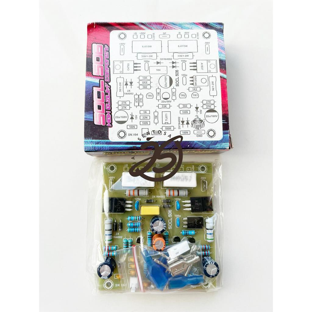 KIT DRIVER SUPER OCL 506 500W MONO PCB FIBER SOCL 506 SOCL506