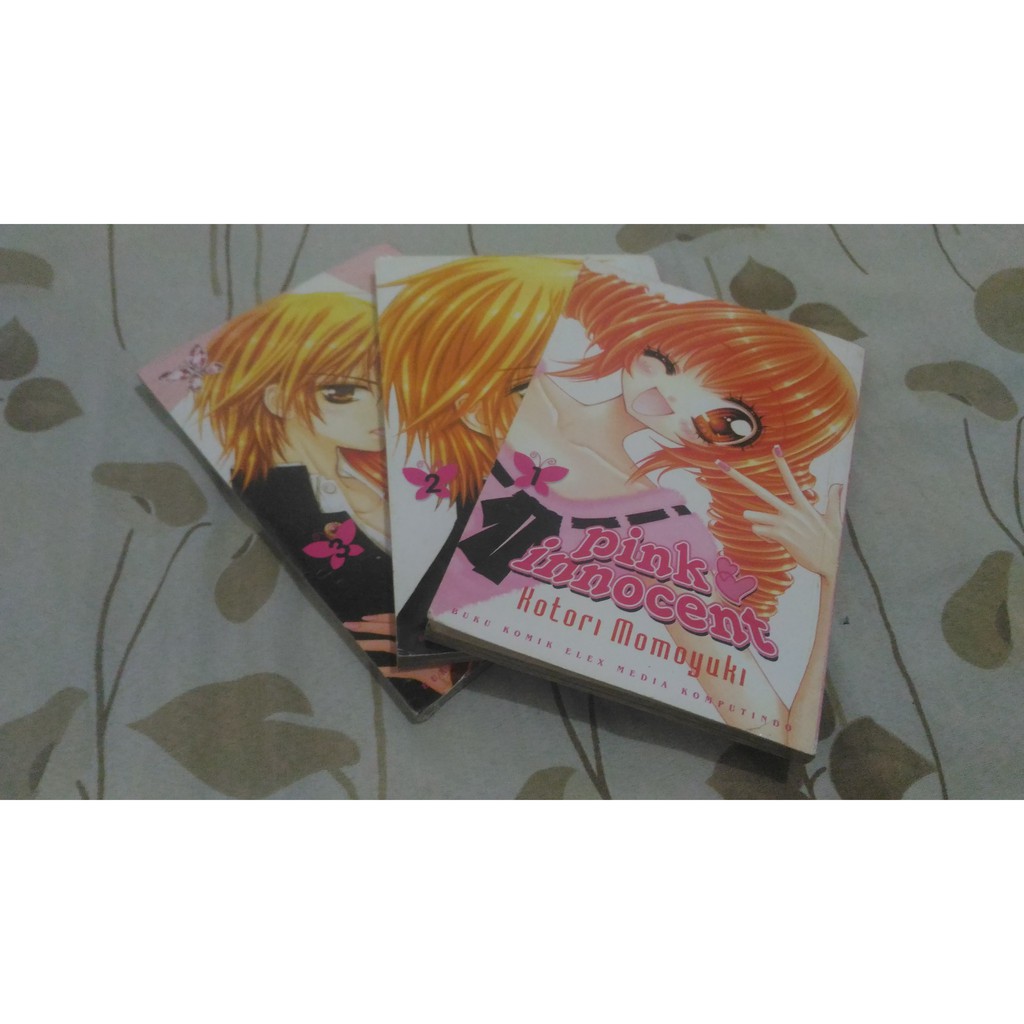 Komik Manga Seri Pink Innocent 1-3end by Kotori Momoyuki