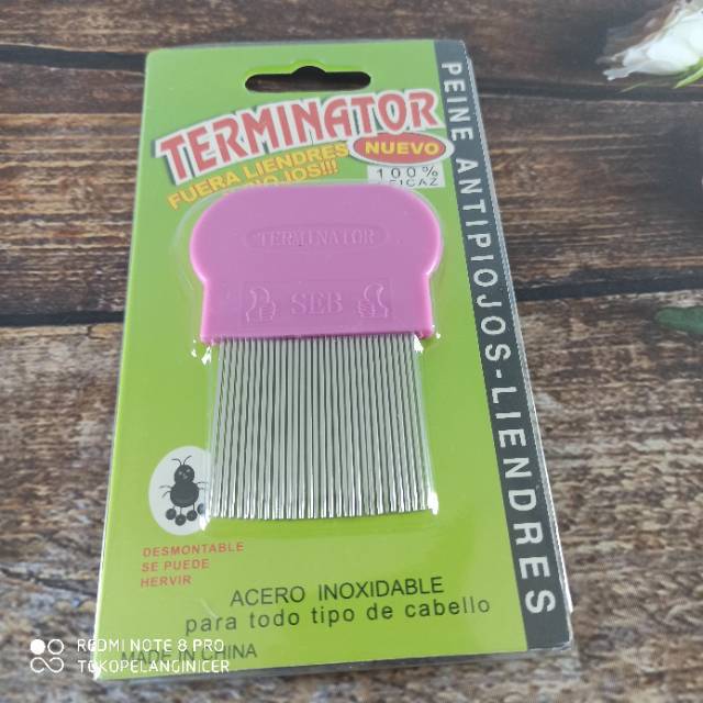 Sisir Kutu/ Serit Rambut Anti Ketombe Kutu Magnet GAGANG TANPA GAGANG PLASTIK /Sirkut Terminator Serit Kutu Murah