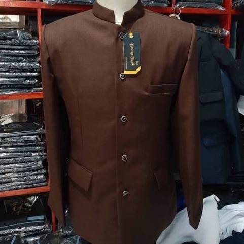 Jas Koko Dewasa polos Jasko baju Koko pria fashion muslim saku tutup premium