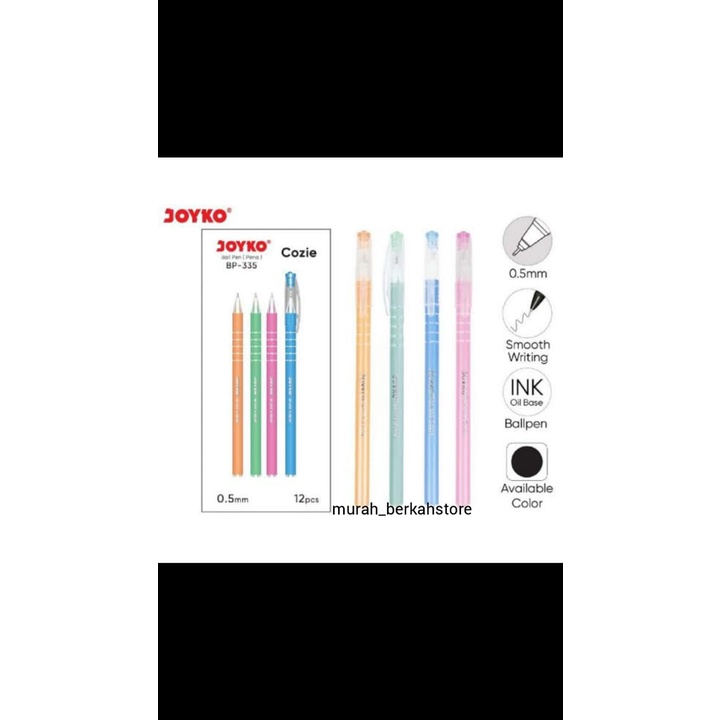 

PULPEN COZIE BP-335 JOYKO /BALL PEN /PENA 0.5 MM MURAH