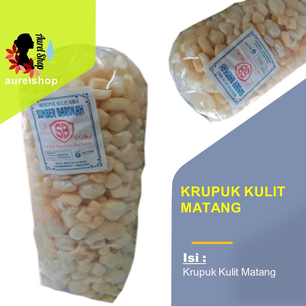 

Kerupuk Krupuk Kulit Matang kemasan 1 kg