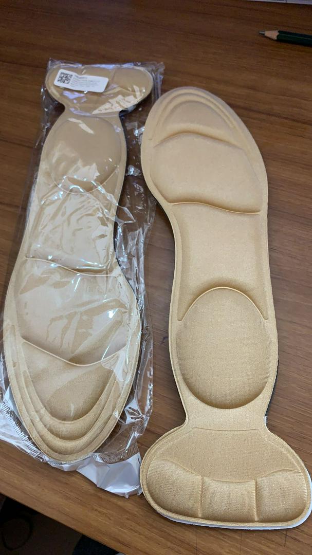 [daily Use] - Insole Pad Alas Kaki Wanita High Heels Breathable Anti Slip 1 Pair - 169d - Black