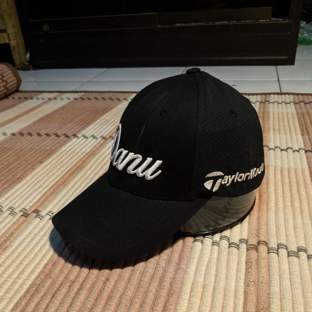 Topi Golf TAYLORMADE X ADIDAS DUALFIT Golf Cap Black Original Second