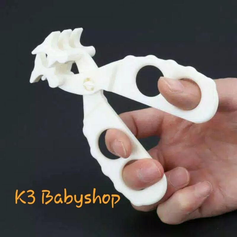 Baby Food Cutter Gunting Penghalus Makanan Bayi dgn box Travel MPASI baby food scissors travelling