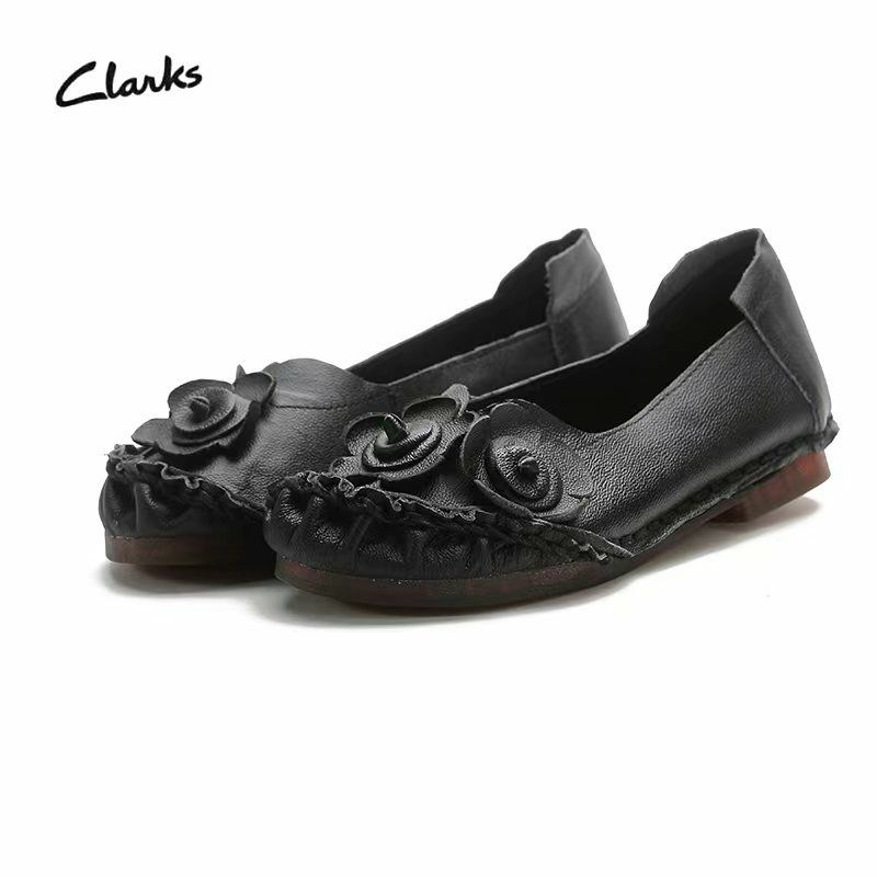 SEPATU WANITA CLARKS KD1169 SEPATU KULIT / SEPATU KANTOR / SEPATU KERJA