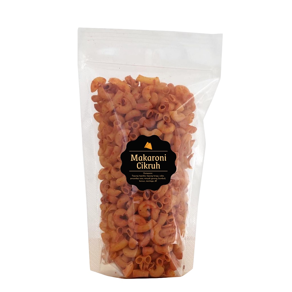 [DELISH SNACKS] Makaroni Cikruh (S) 120gr / Snack Cemilan Camilan Pedas Asin Gurih