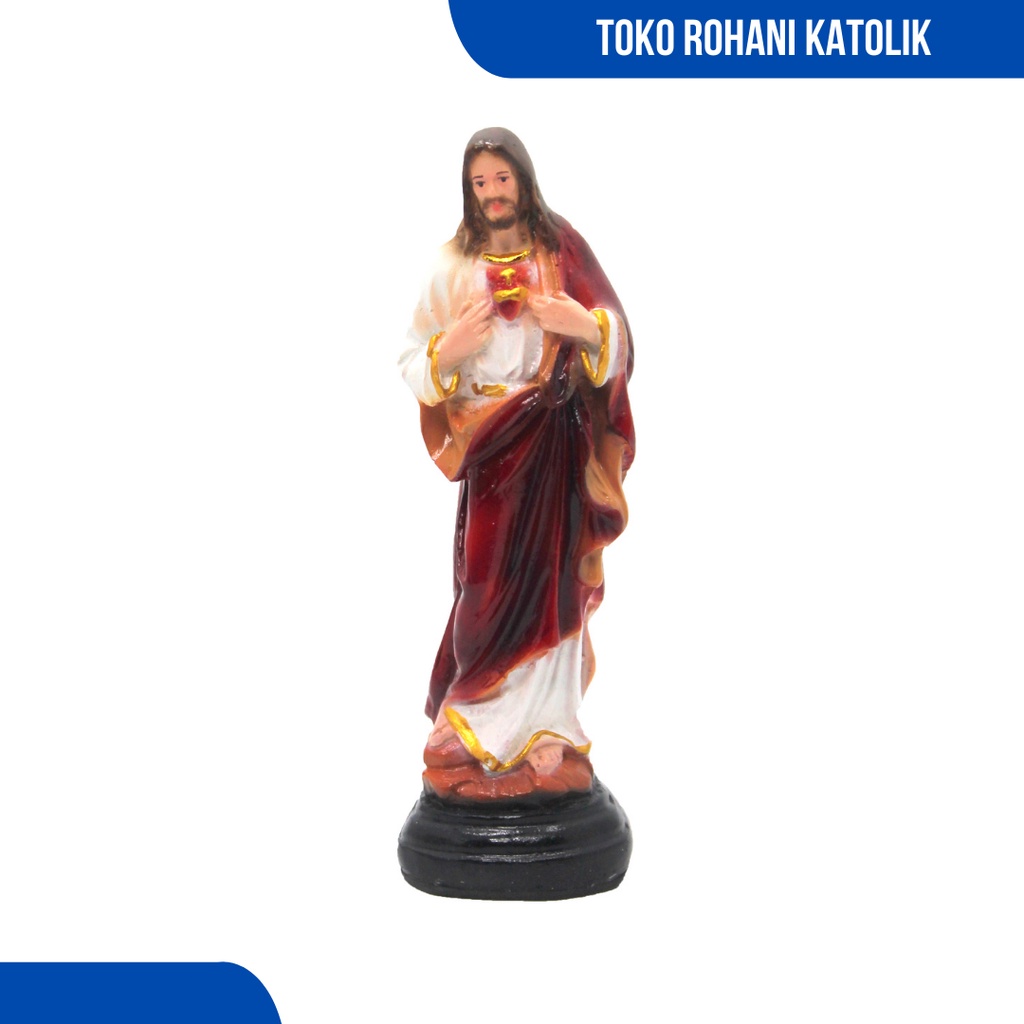 PATUNG YESUS 15 CM / PATUNG YESUS HATI KUDUS / PATUNG KATOLIK / PATUNG YESUS MURAH