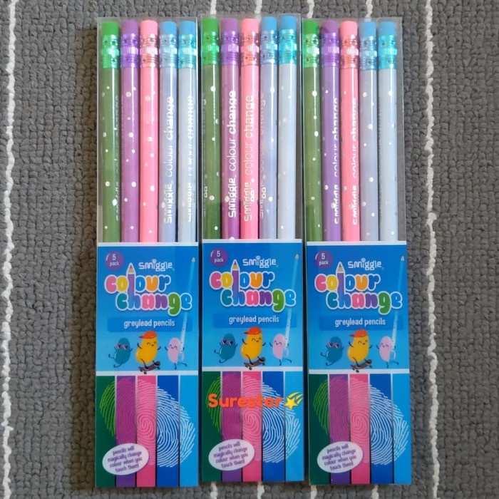 

Kusus Hari Ini Smiggle Colour Change Pencil / Pensil Bunglon Smiggle Berkualitas
