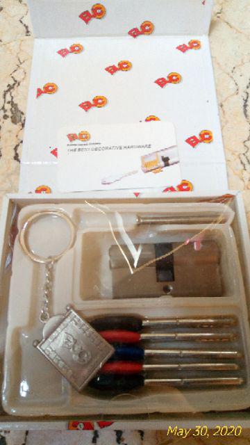 Kunci Silinder Buc Besar Babet Jantung Kuningan Computer Key / Komputer