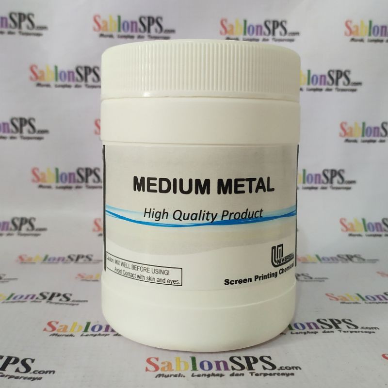 MEDIUM METAL WATER BADED SOLID TINGGI 500GR