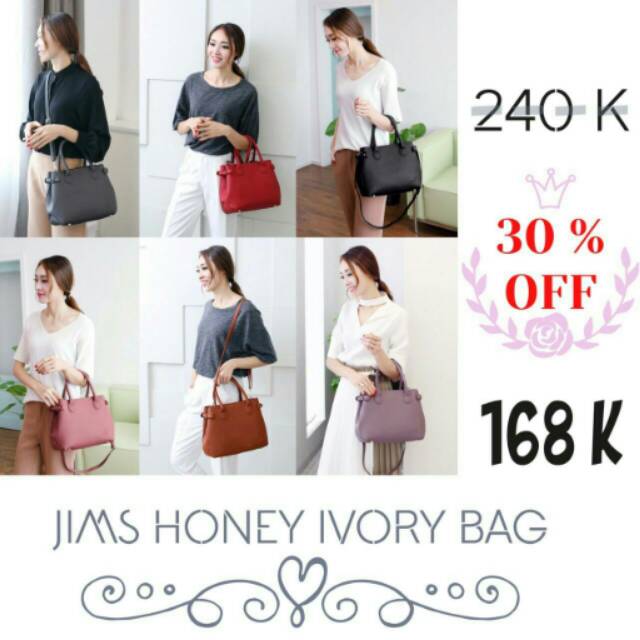 JH IVORY BAG